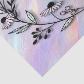 Papier de soie fleur minimal (Détail)