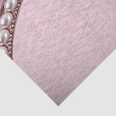 Papier de soie fleur rose (Détail)