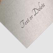 Papier de soie fleurs bijoux or élégant (Détail)