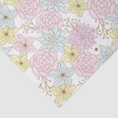 papier de soie fleurs printanières (Détail)