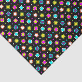 Papier de soie Fleurs Rétro (Détail)