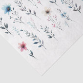 Papier de soie floral (Détail)