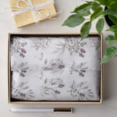 Papier de soie floral boho  (Cadeau)
