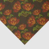Papier de soie floral du sud-ouest (Détail)