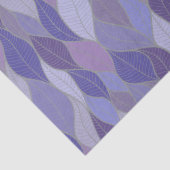 Papier de soie floral lavande (Détail)