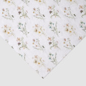 Papier de soie floral pastel (Détail)