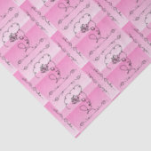 Papier de soie Flowing Beauty Rose (Détail)