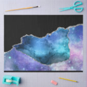 Papier de soie Galaxy Agate Série Design 17 (Artisanat)