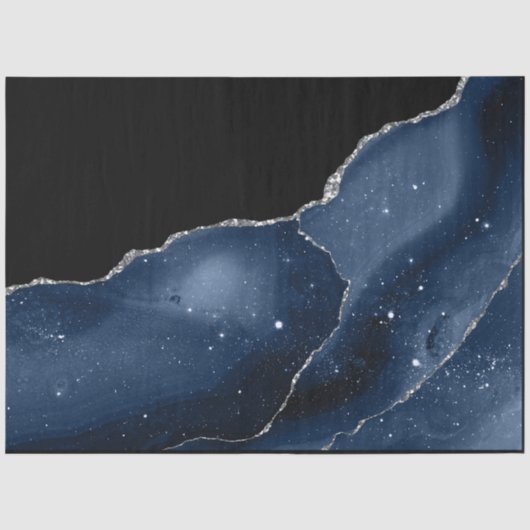 Papier de soie Galaxy Agate Series Design 21 (Recto)
