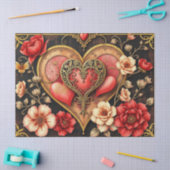 Papier de soie gothique romantique (Artisanat)