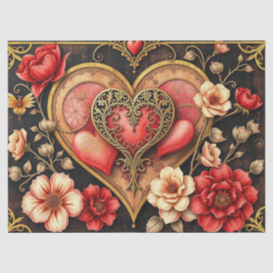 Papier de soie gothique romantique
