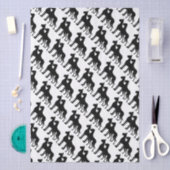 Papier de soie Grands Danois noirs (Artisanat)