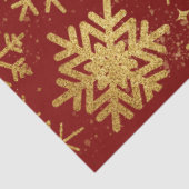 Papier de soie Grenat Pailleté Or (Détail)