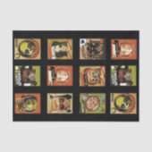 Papier de soie Halloween vintage (Recto)