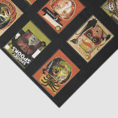 Papier de soie Halloween vintage (Détail)