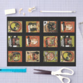 Papier de soie Halloween vintage (Artisanat)