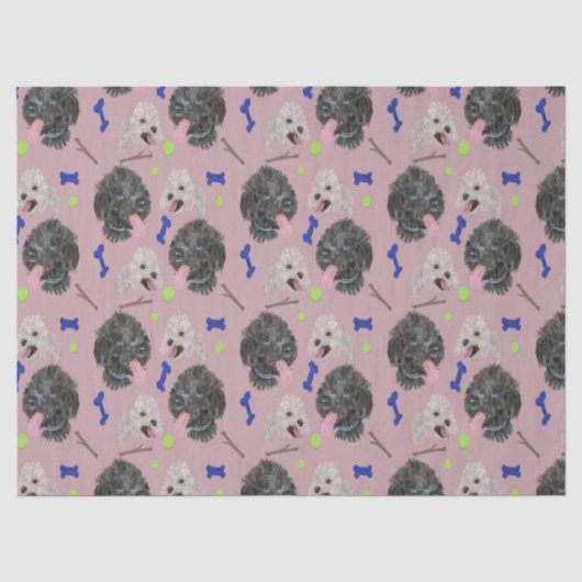 Papier de soie Happy Paws (Recto)