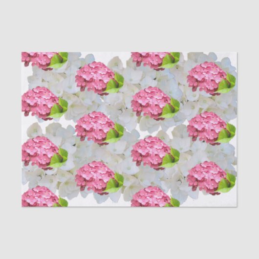Papier de soie hydrangea rose foncé (Recto)