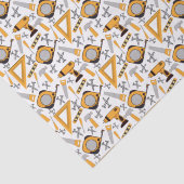 Papier de soie jaune pour bricoleur (Détail)