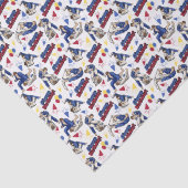 Papier de soie Jiu Jitsu (Détail)