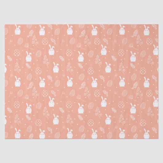 Papier de soie Lapin de Pâques Hop & Hide (Recto)