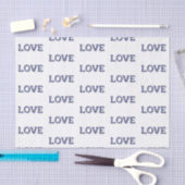 Papier de soie LOVE (Artisanat)