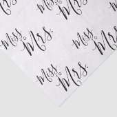 Papier de soie - Mademoiselle à Madame (Détail)