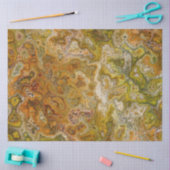 Papier de soie marbré ton terre (Artisanat)