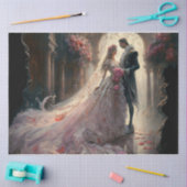 Papier de soie Mariée et Marié (Artisanat)