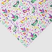 Papier de soie Masques, Découpage de Mascarade (Détail)