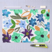 papier de soie Menthe du matin (Artisanat)