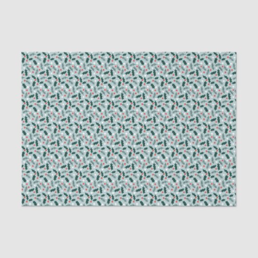 Papier de soie Merry Holly Days (Recto)