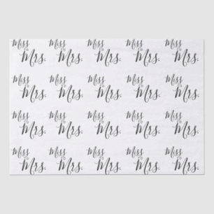 Papier de soie - Mlle à Mme