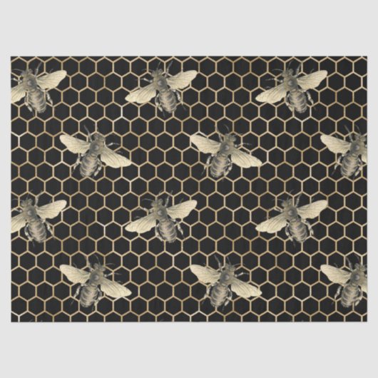 Papier de soie modèle Honey Bee Series 8 (Recto)