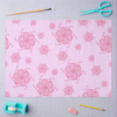 Papier de soie monochrome FTF rose (Artisanat)