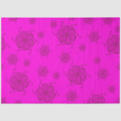 Papier de soie monochrome FTF rose chaud (Recto)