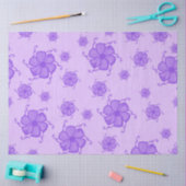 Papier de soie monochrome FTF violet (Artisanat)