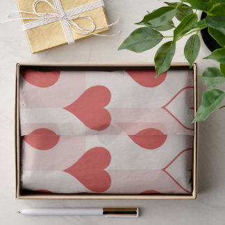 Papier de soie motif Modern Love