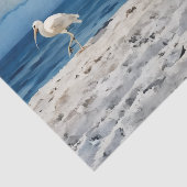 Papier de soie Oiseaux sur la plage (Détail)