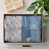 Papier de soie Oiseaux sur la plage (Cadeau)