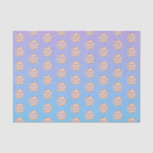 Papier de soie ombré coloré pour logo d'entreprise