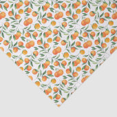 Papier de soie orange (Détail)