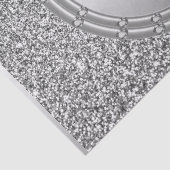 Papier de soie pailleté argent (Détail)