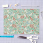 Papier de soie papillon vintage clés anciennes lum (Artisanat)