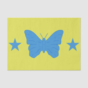 Papier de soie patriotique avec drapeau de Bady Ba