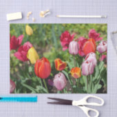 Papier de soie photo de tulipes (Artisanat)