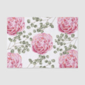 Papier de soie Pivoine rose (Recto)