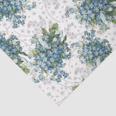 Papier de soie pour bouquet Forget Me Not (Détail)