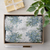 Papier de soie pour bouquet Ne m'oubliez pas (Cadeau)