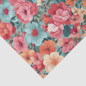 Papier de soie pour collage botanique et artisanal (Détail)